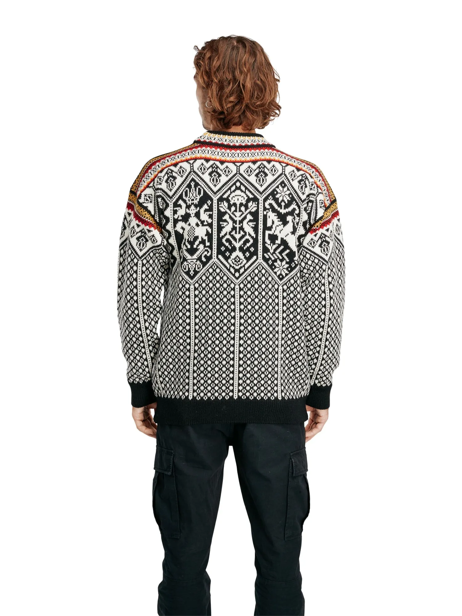Dale of Norway | 1994 Sweater | Unisex | Black/Mustard/Off White