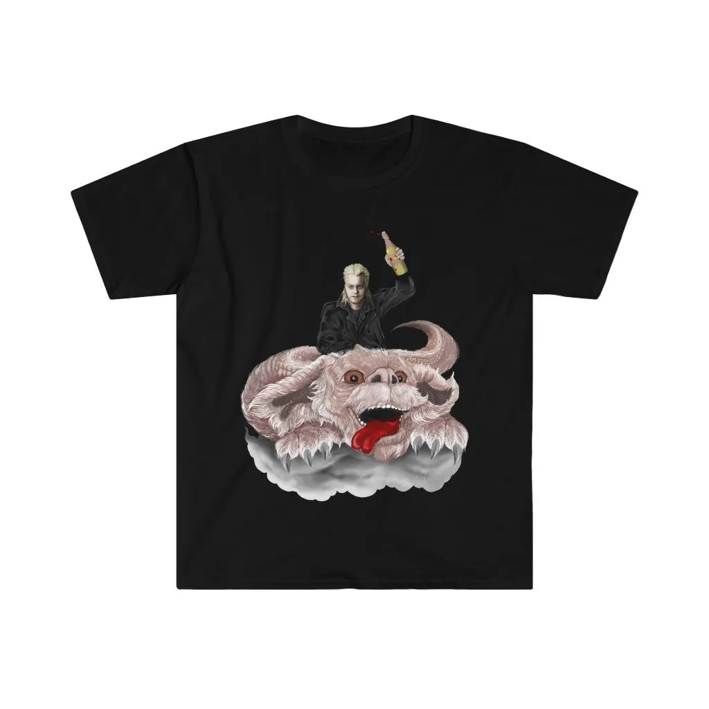 David and Falkor Tee on Softstyle