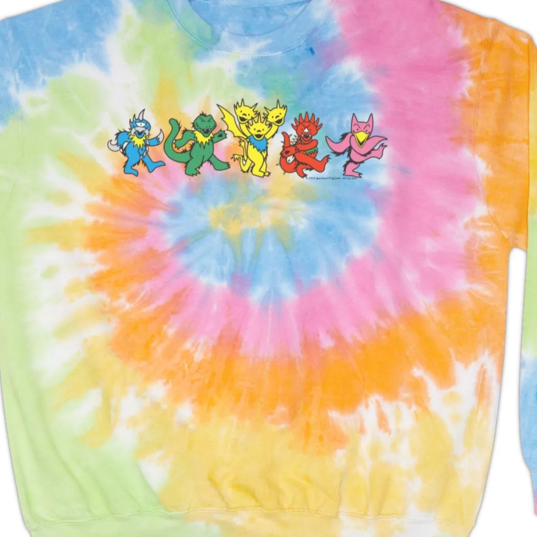 Dead Kaiju Tie-Dye Unisex Sweatshirt