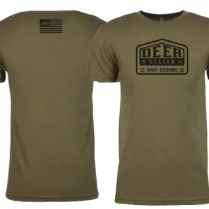 DEER SEASON OD GREEN T-SHIRT
