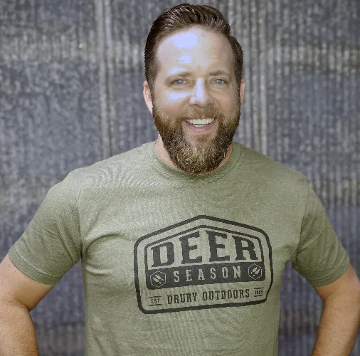DEER SEASON OD GREEN T-SHIRT