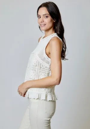 Design History - Crochet Tank Top (Final Sale)
