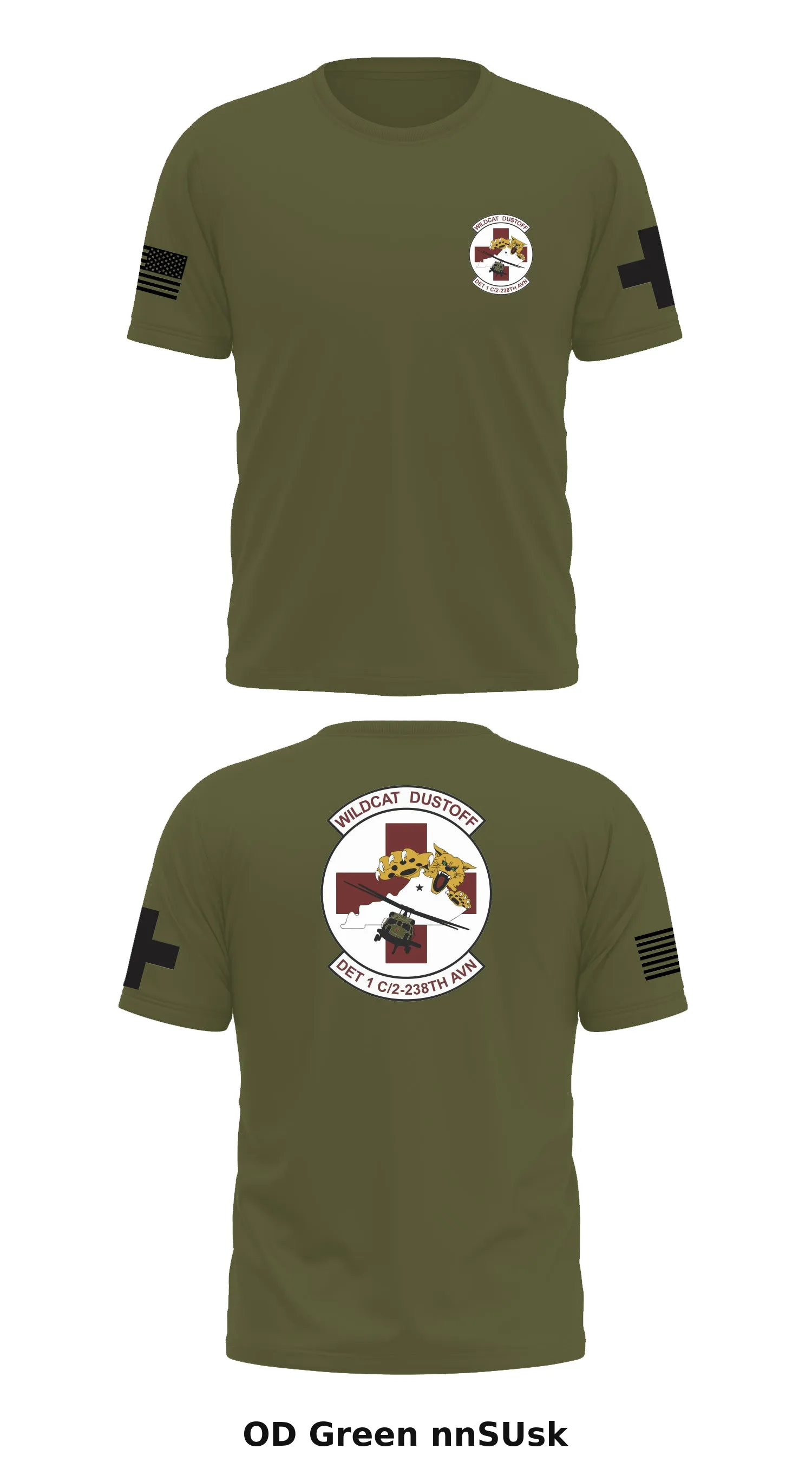 Det 1, C Co 2/238th  Store 1 Core Men's SS Performance Tee - nnSUsk