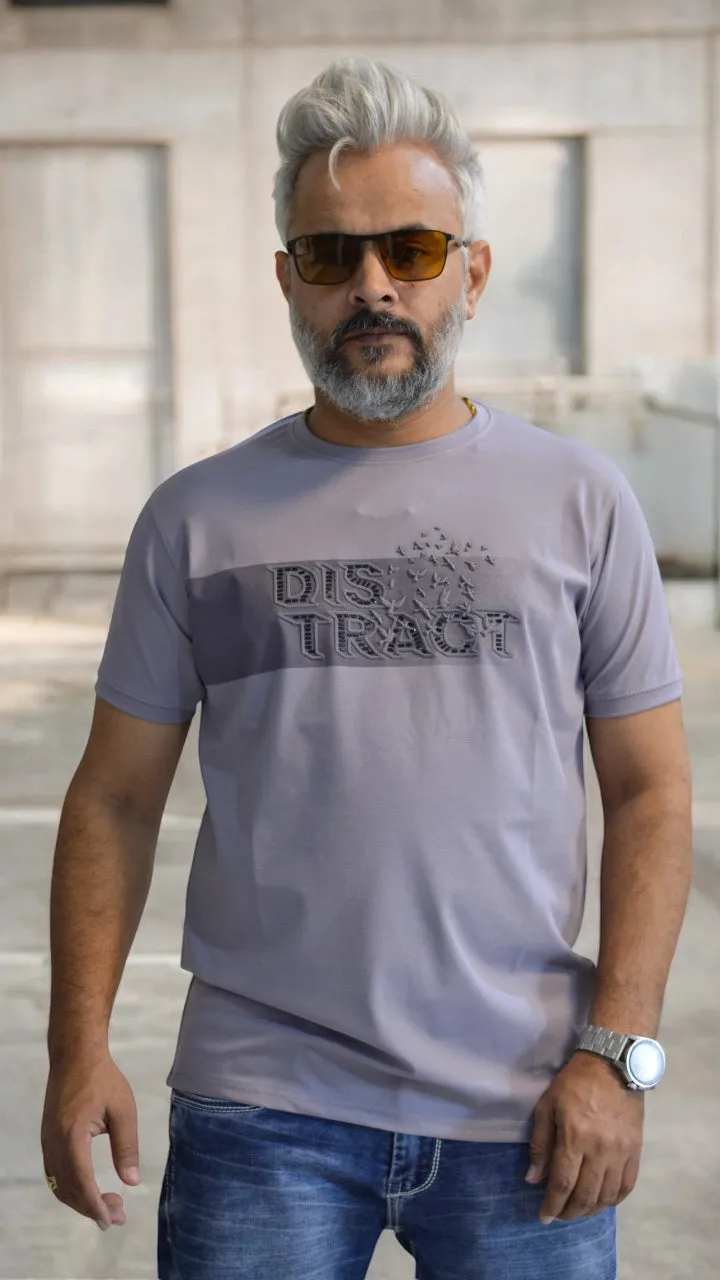 Distract Designer Shortcut Imported Men's Regular Fit T-Shirt
