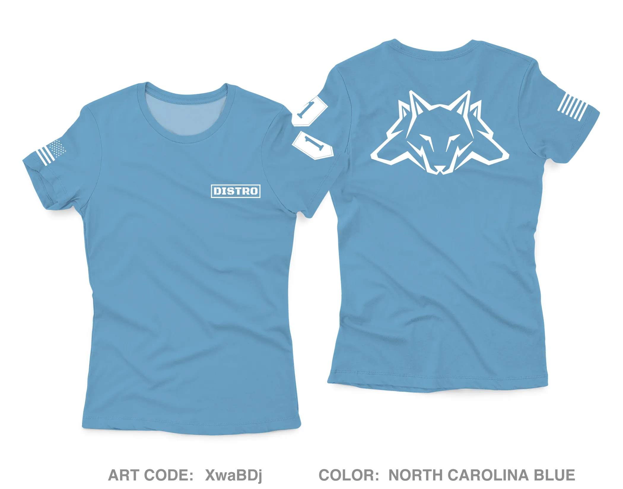Distro Platoon, I FSC, 1-16IN Core Women's SS Performance Tee - XwaBDj