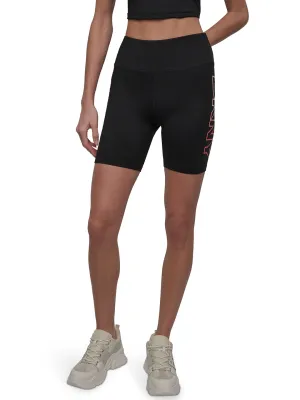 DKNY Women Black Skinny Fit Solid Shorts