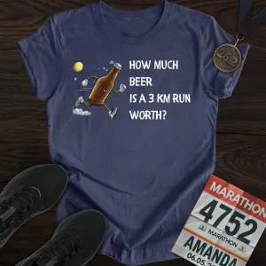 Drink Beer Run 3KM T-Shirt