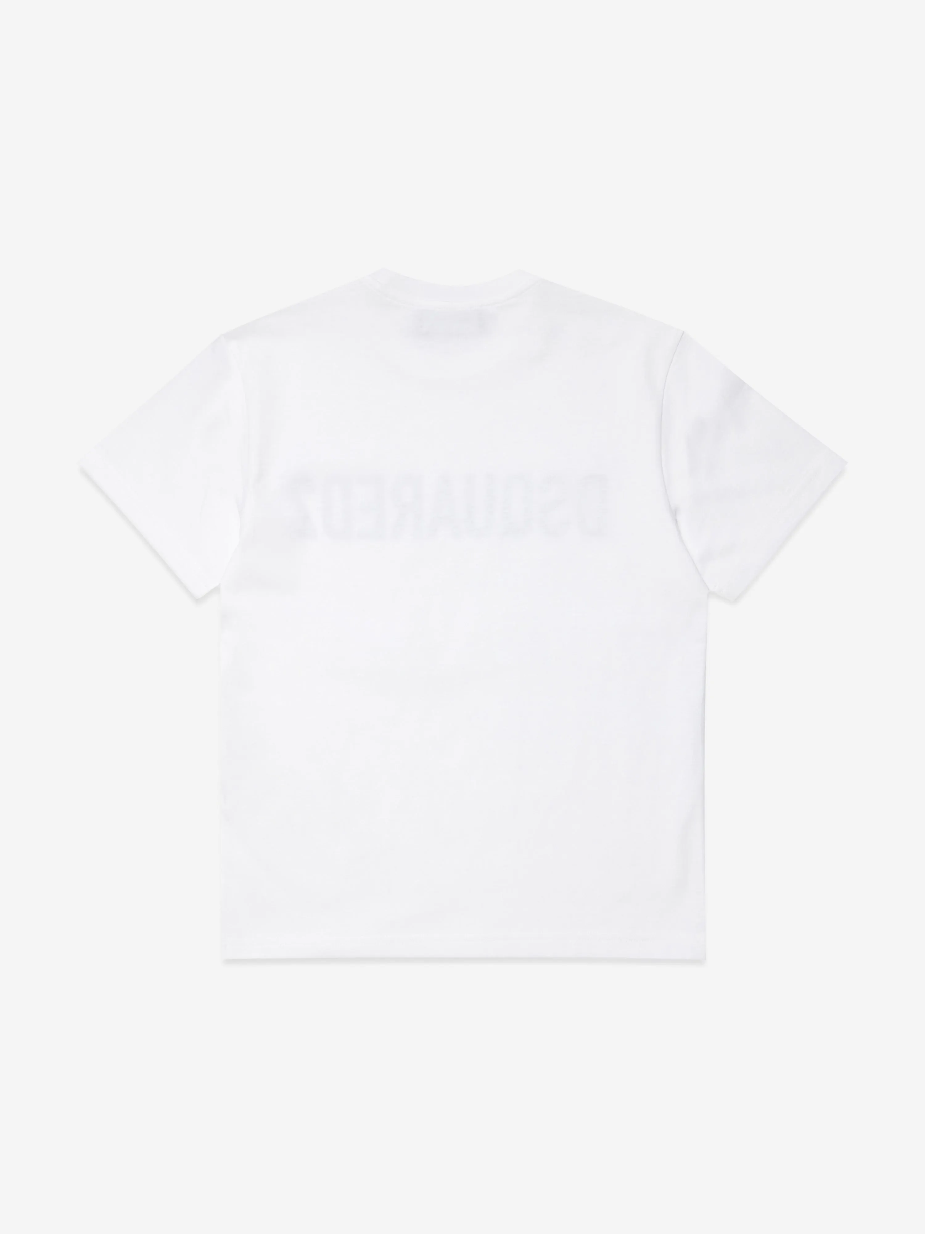 Dsquared2 Kids Logo Print T-Shirt in White