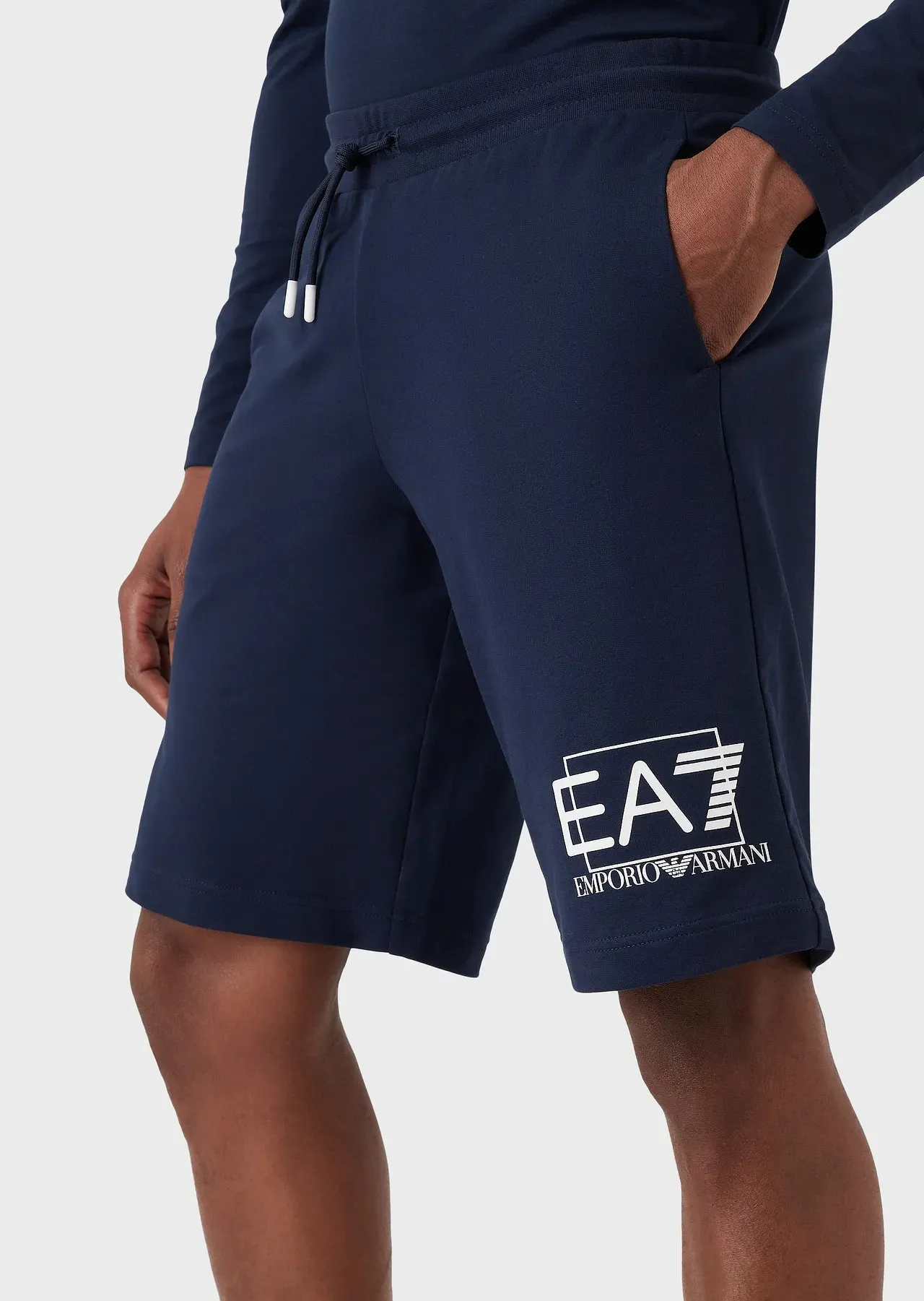 EA7 Emporio Armani 3RPS52 Bermuda Shorts Navy Blue