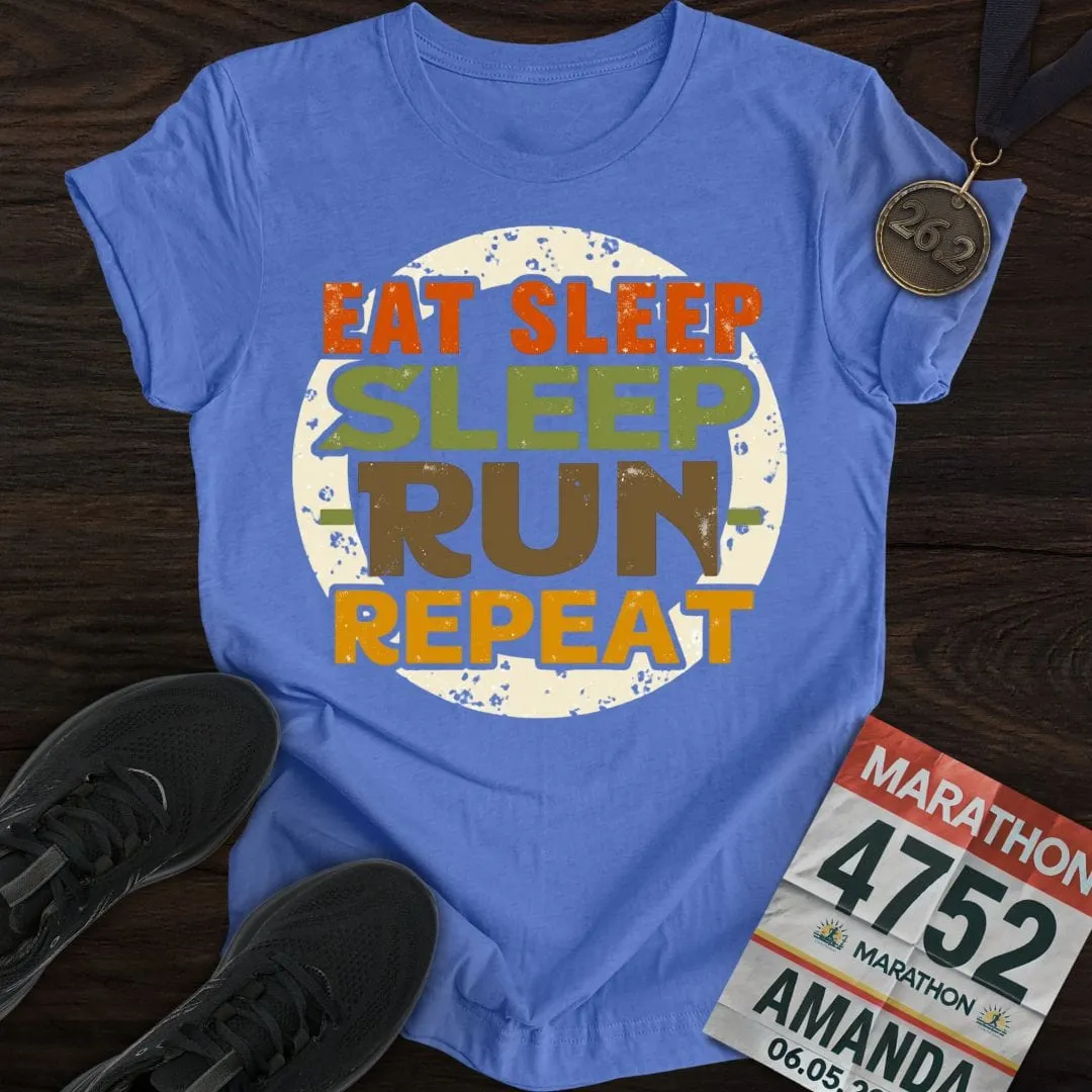 Eat Sleep - Sleep Run Repeat T-Shirt