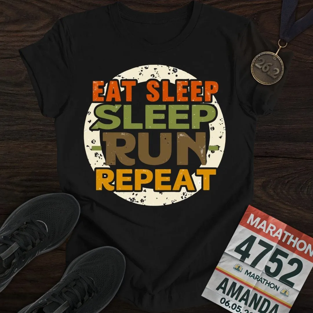 Eat Sleep - Sleep Run Repeat T-Shirt