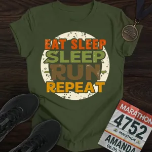 Eat Sleep - Sleep Run Repeat T-Shirt
