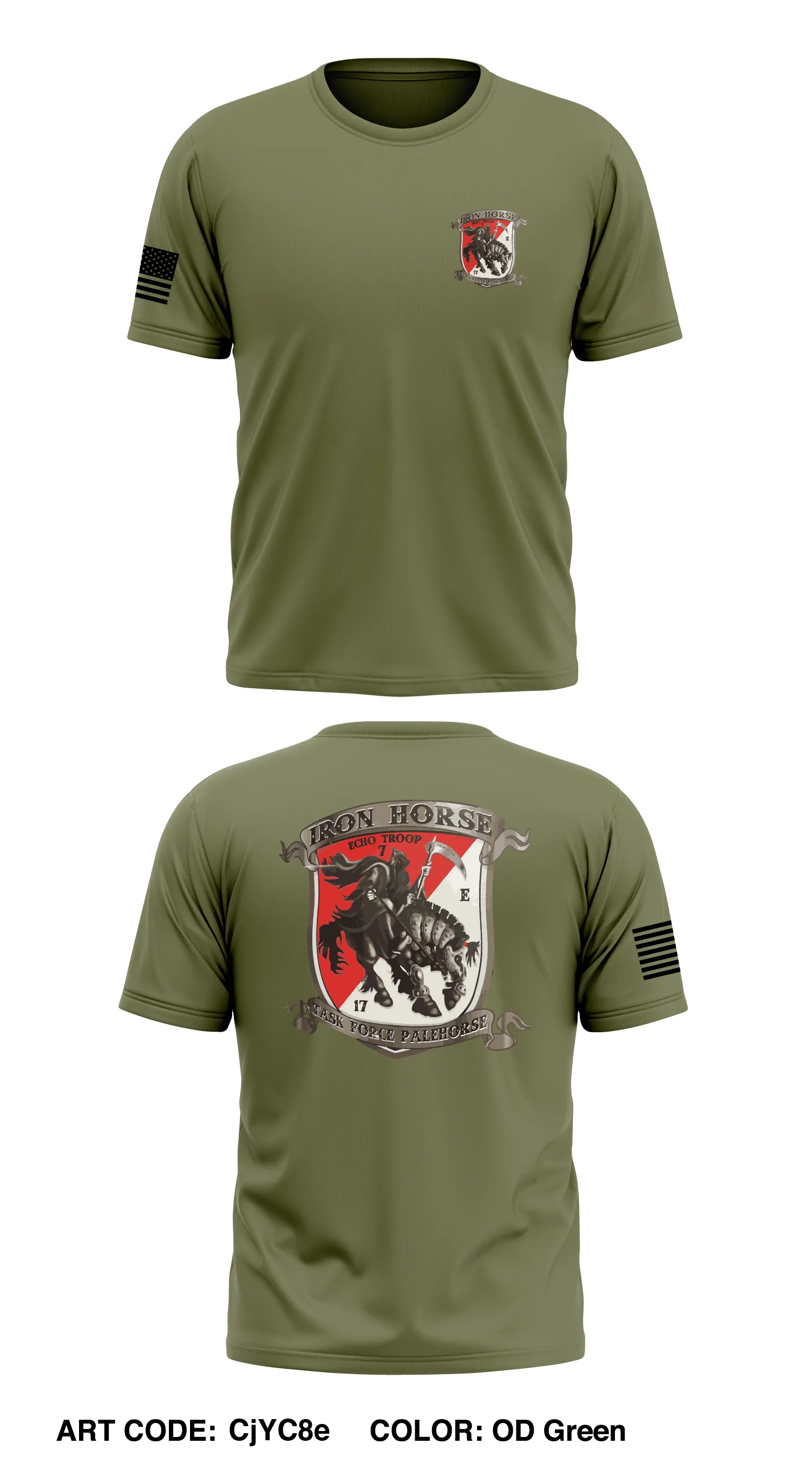 ECHO TROOP 7-17th asb  Store 1 Core Men's SS Performance Tee - CjYC8e