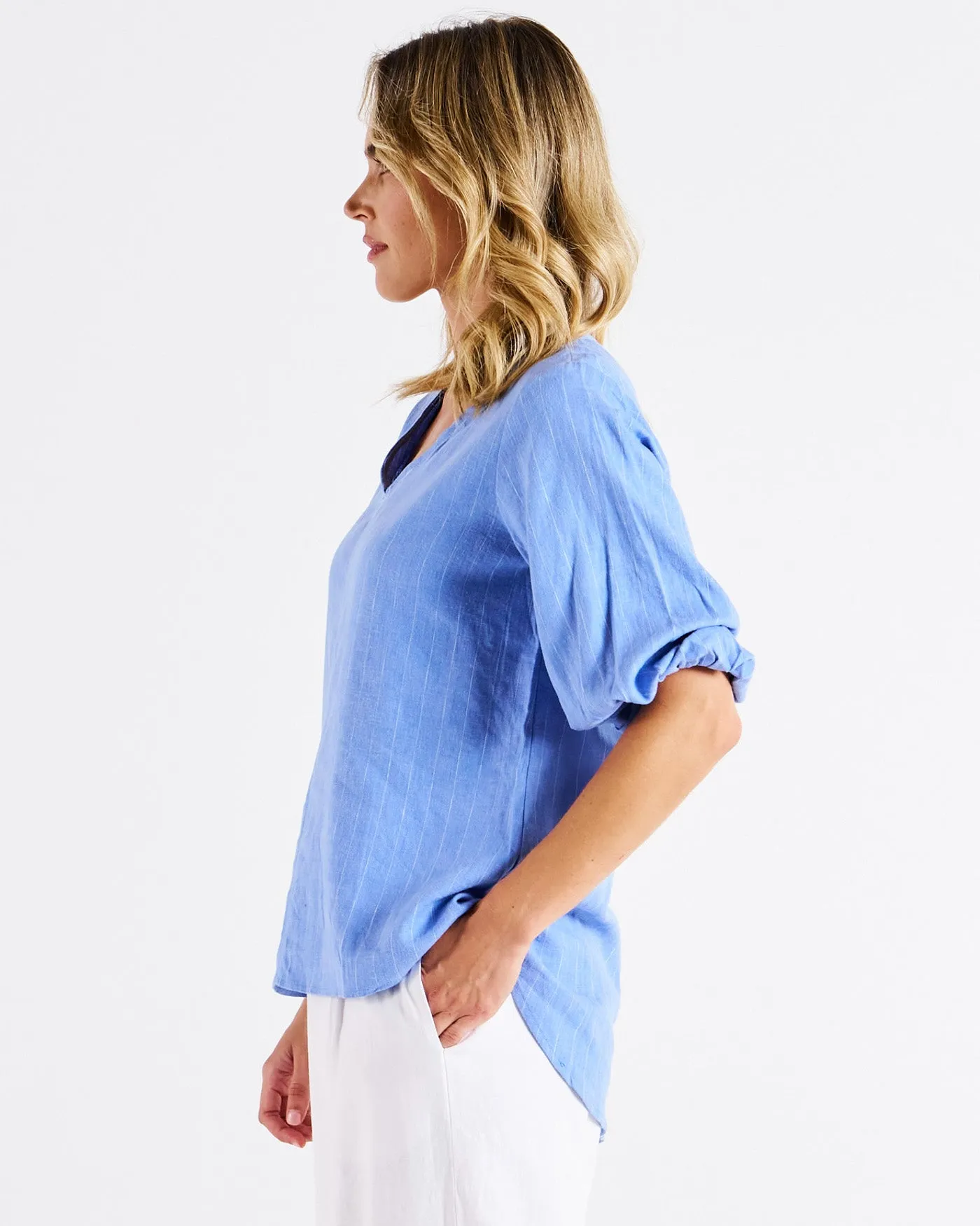 Elanora Linen Blouse
