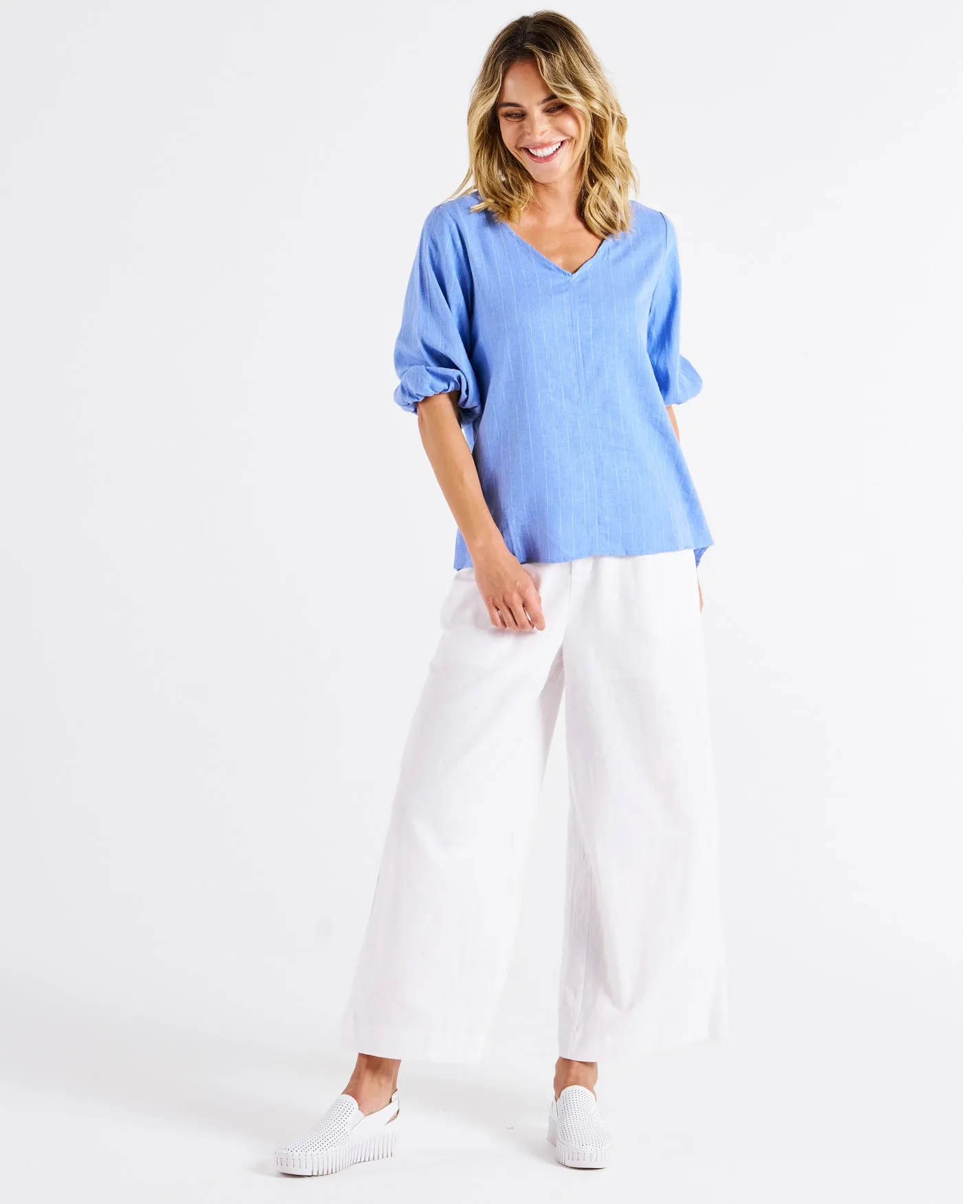 Elanora Linen Blouse