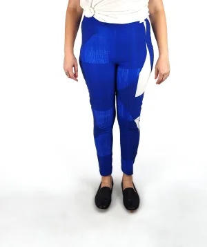 Elk blue print yoga pants size 14