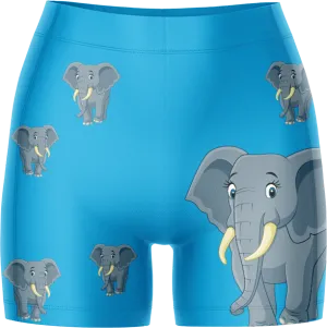 Ellie Elephant Ladies Gym Shorts