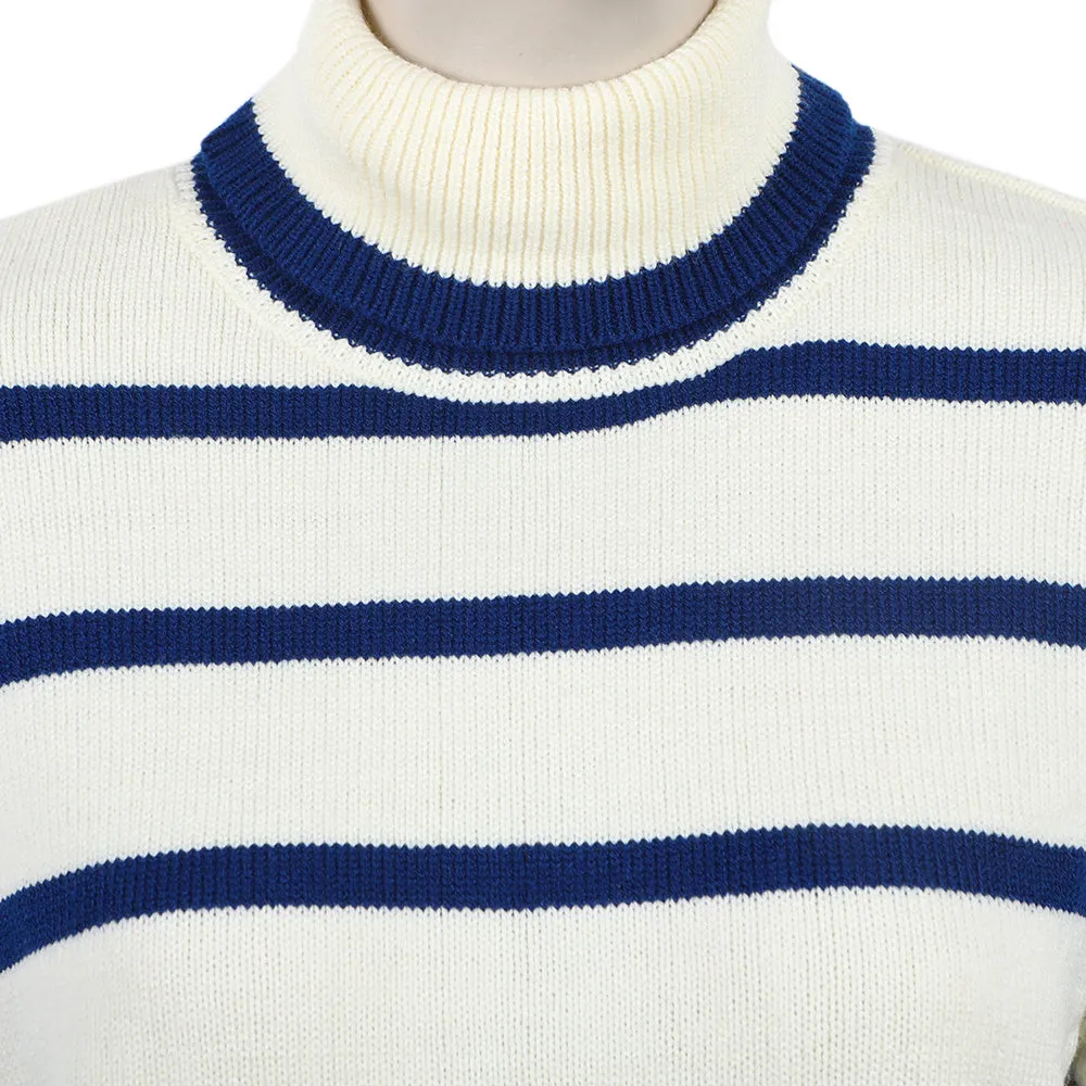 Eminent Women's Full Sleeves Sweaters - Off White