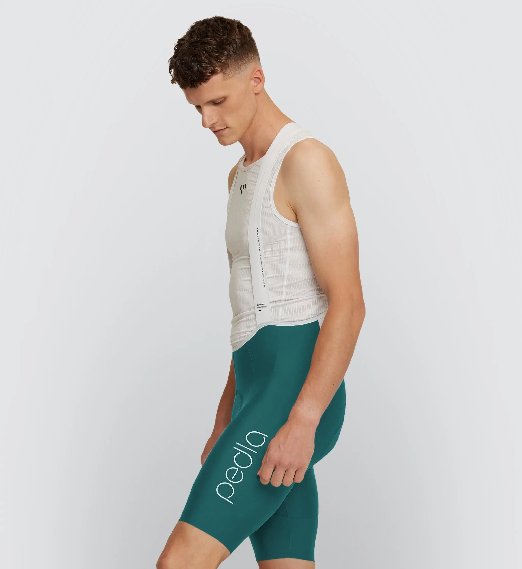 Essentials / Men's SuperFIT 2.0 Bib Short - Evergreen