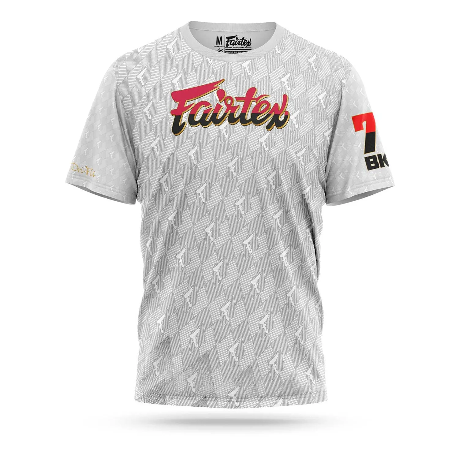 FAIRTEX DRI FIT T SHIRTS-WHITE