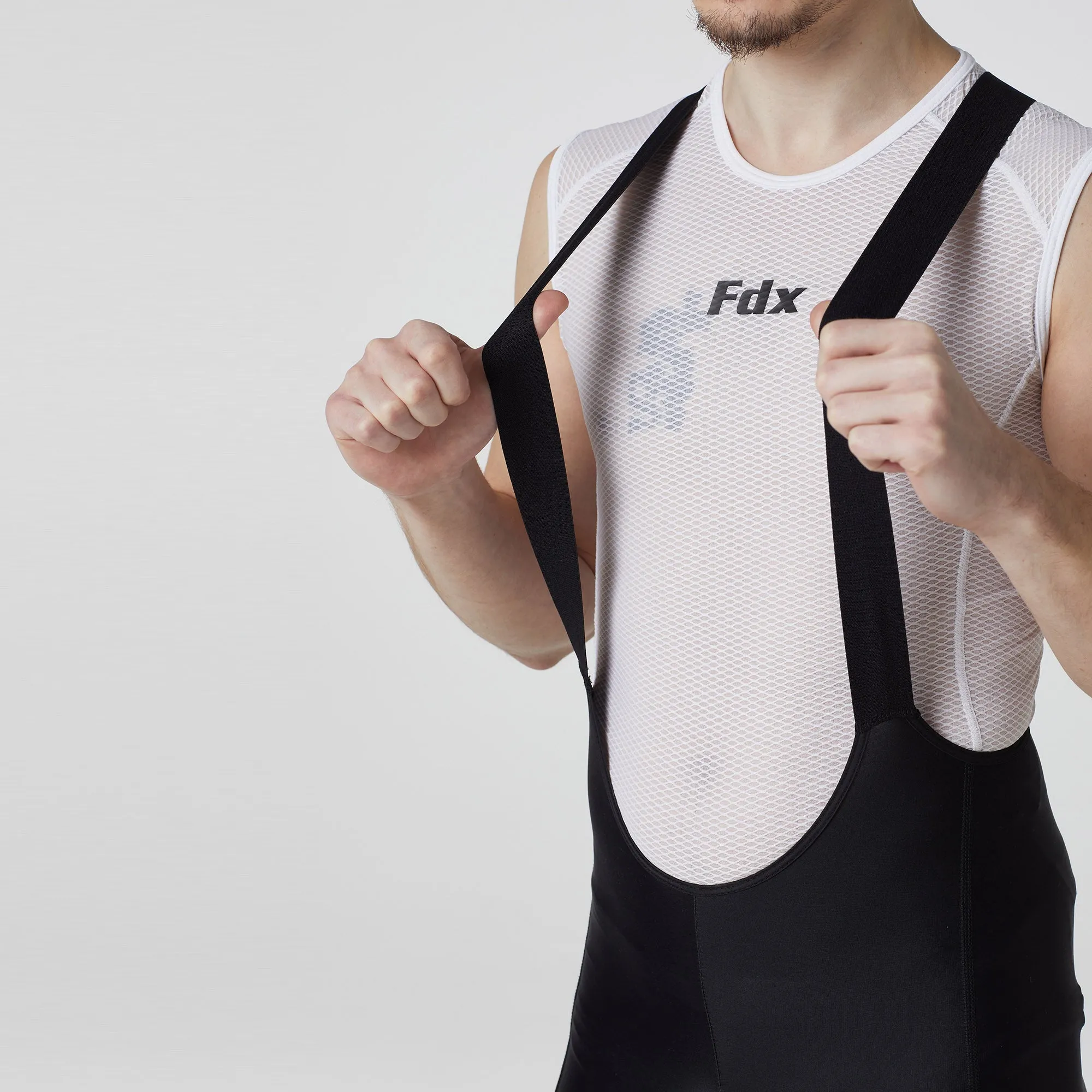 Fdx Duo Black Men's & Boy's Summer Cycling Cargo Bib Shorts