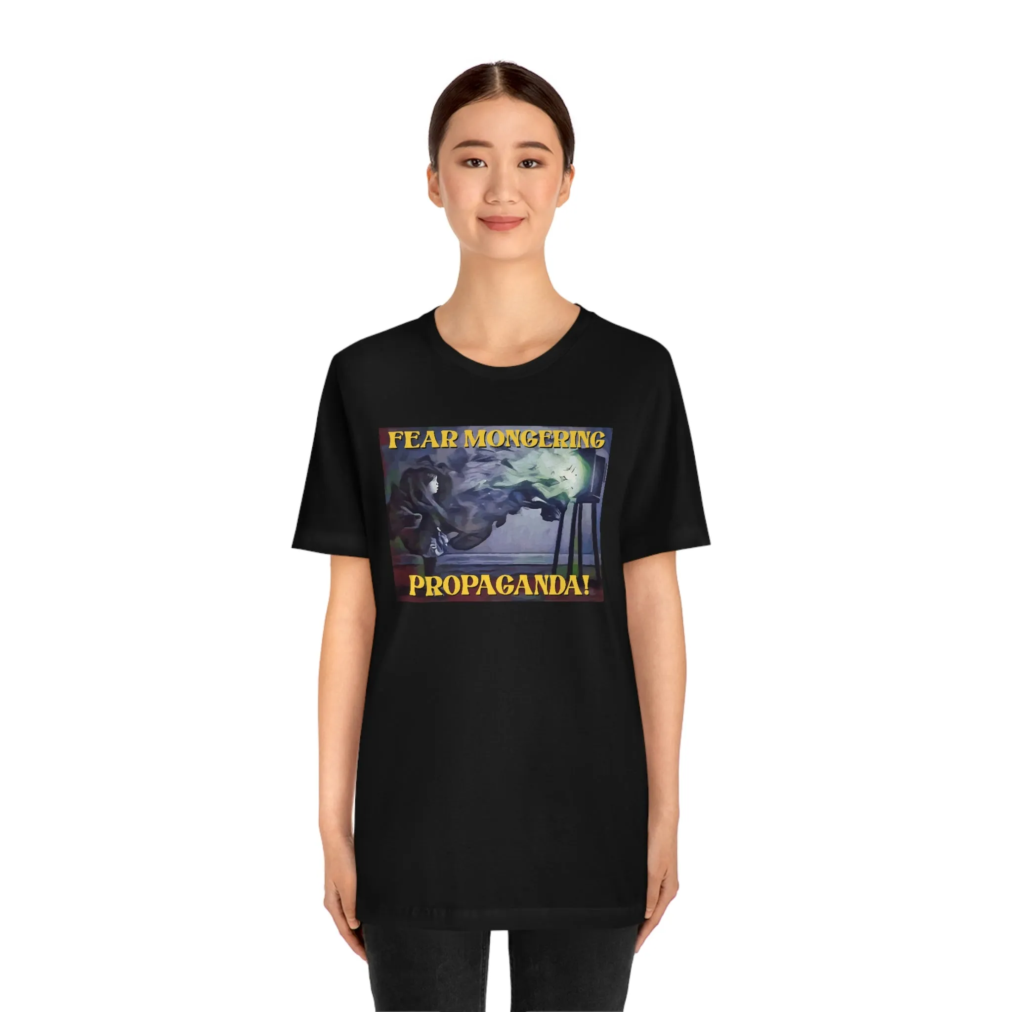 Fear Mongering Propaganda! Short Sleeve Tee