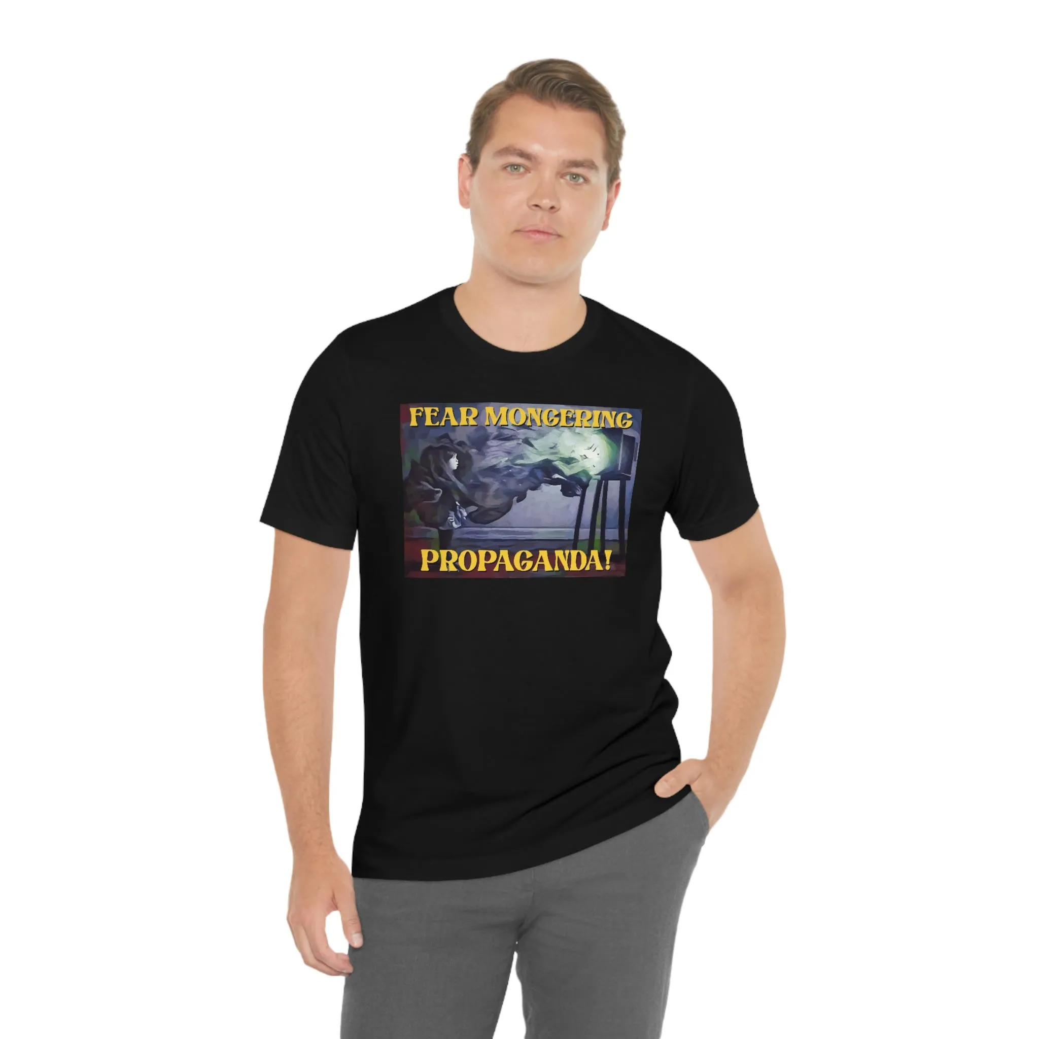 Fear Mongering Propaganda! Short Sleeve Tee