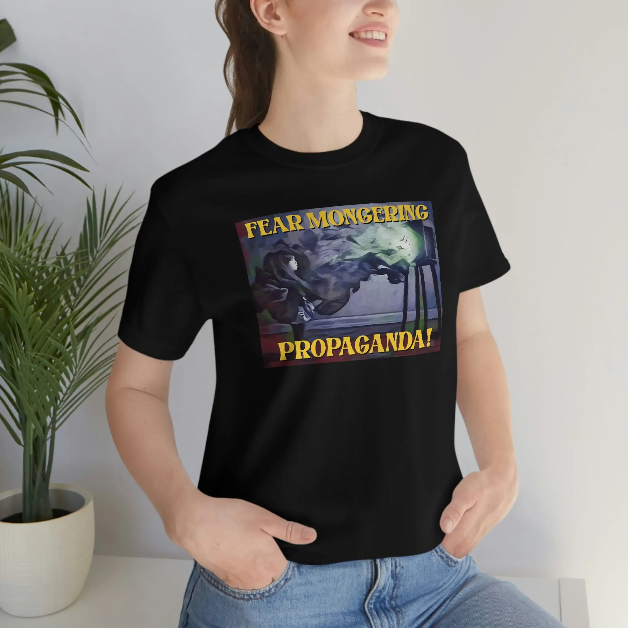 Fear Mongering Propaganda! Short Sleeve Tee