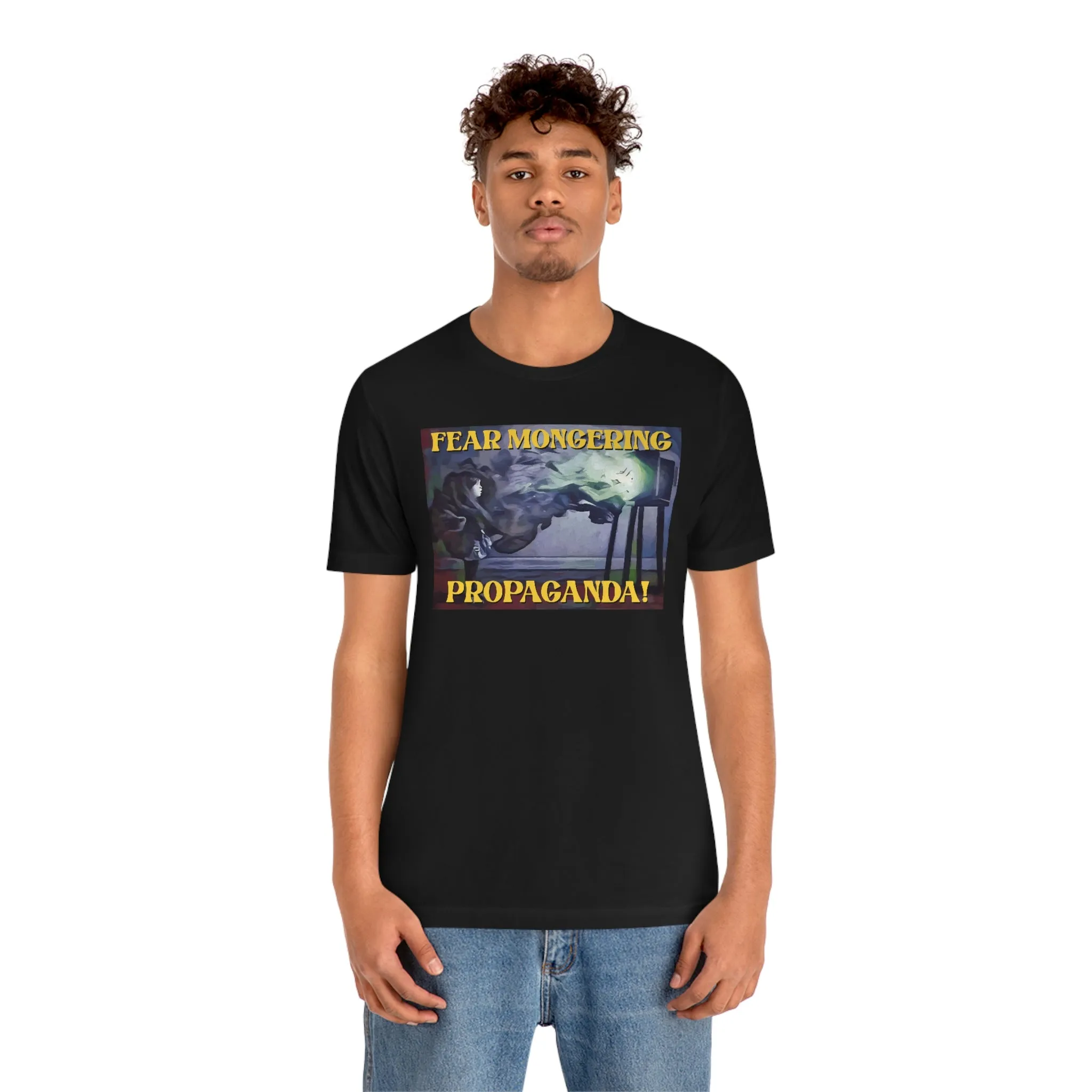 Fear Mongering Propaganda! Short Sleeve Tee