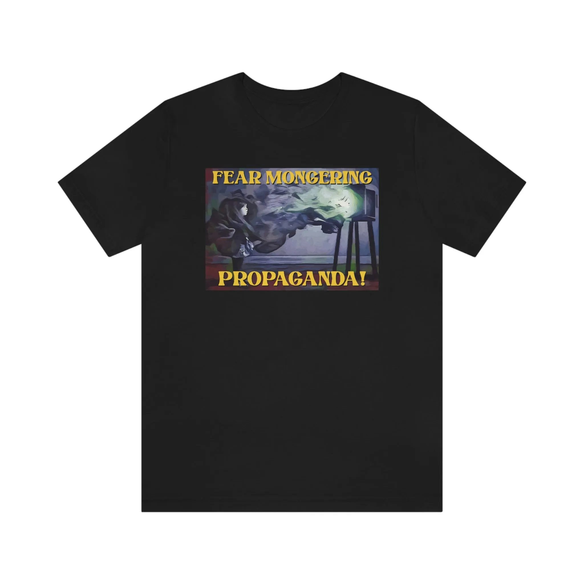 Fear Mongering Propaganda! Short Sleeve Tee