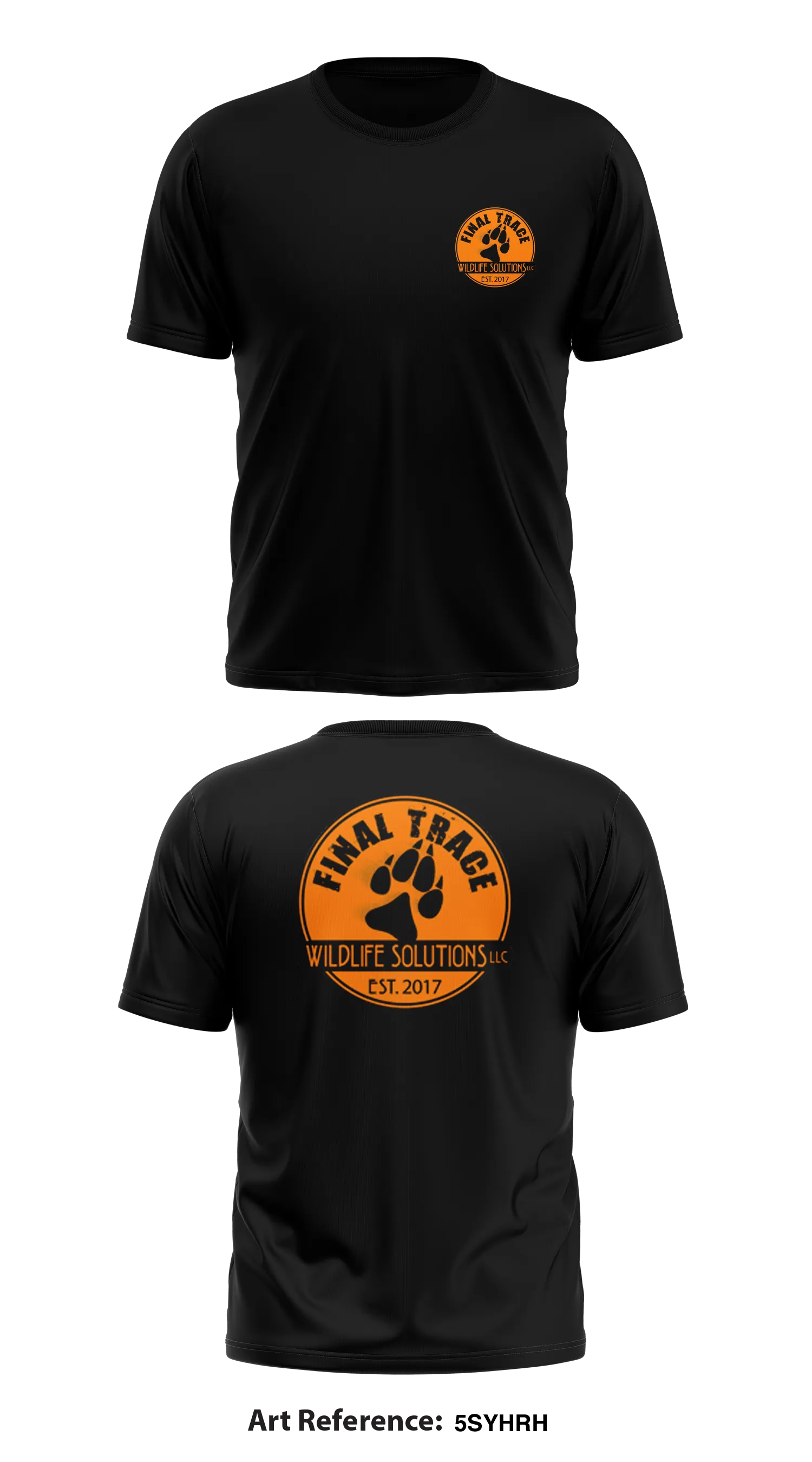 Final Trace Wildlife Solutions LLC Core Men's SS Performance Tee - 5SyHrH