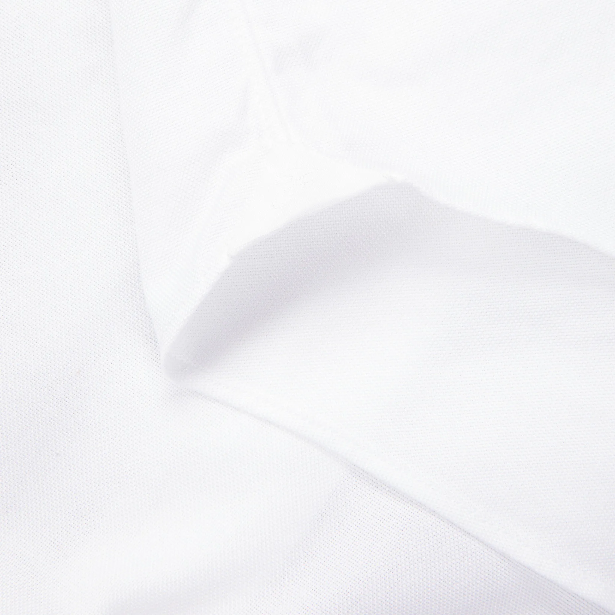 Finamore Washed Tokyo Sergio Collar Shirt Oxford White