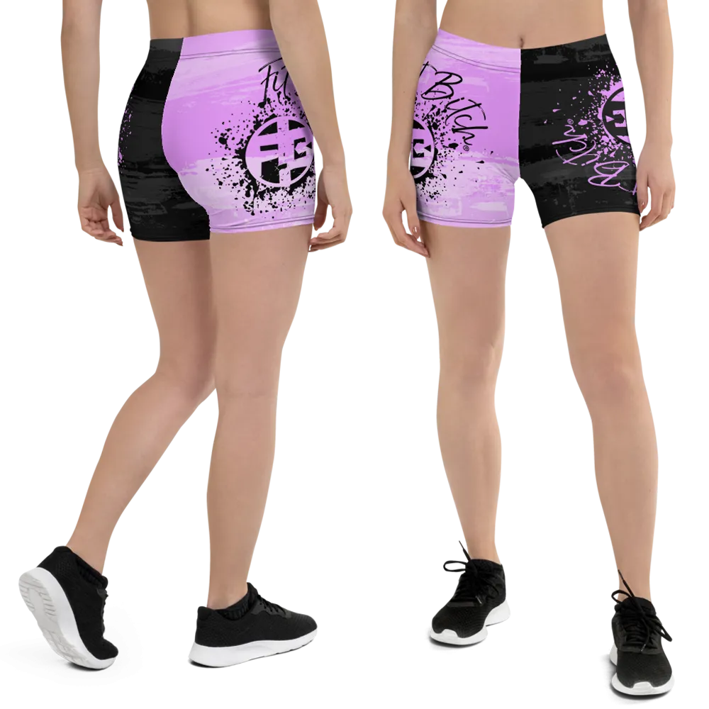 Fit Bitch - Shorts - Yin Yang Pastels
