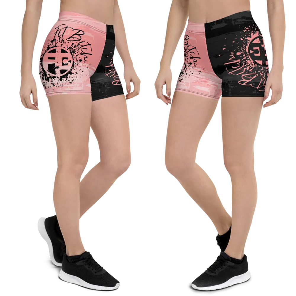 Fit Bitch - Shorts - Yin Yang Pastels