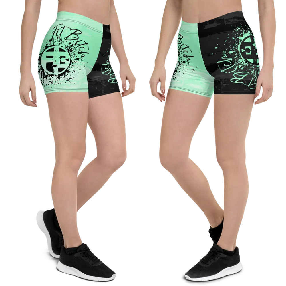 Fit Bitch - Shorts - Yin Yang Pastels