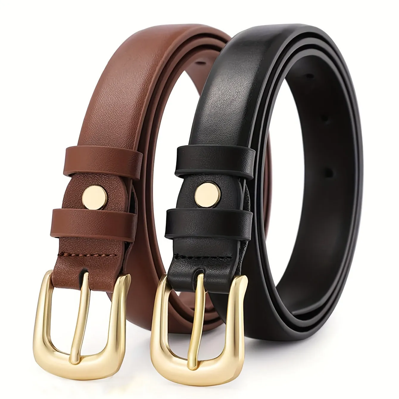 FLAGIA Women's Embossed Belt Casual & Sports Style for Jeans Parties Beach