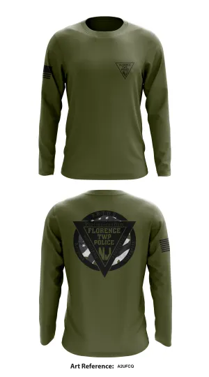 Florence Twp Police Dept Store 1 Core Men's LS Performance Tee - a2ufcq