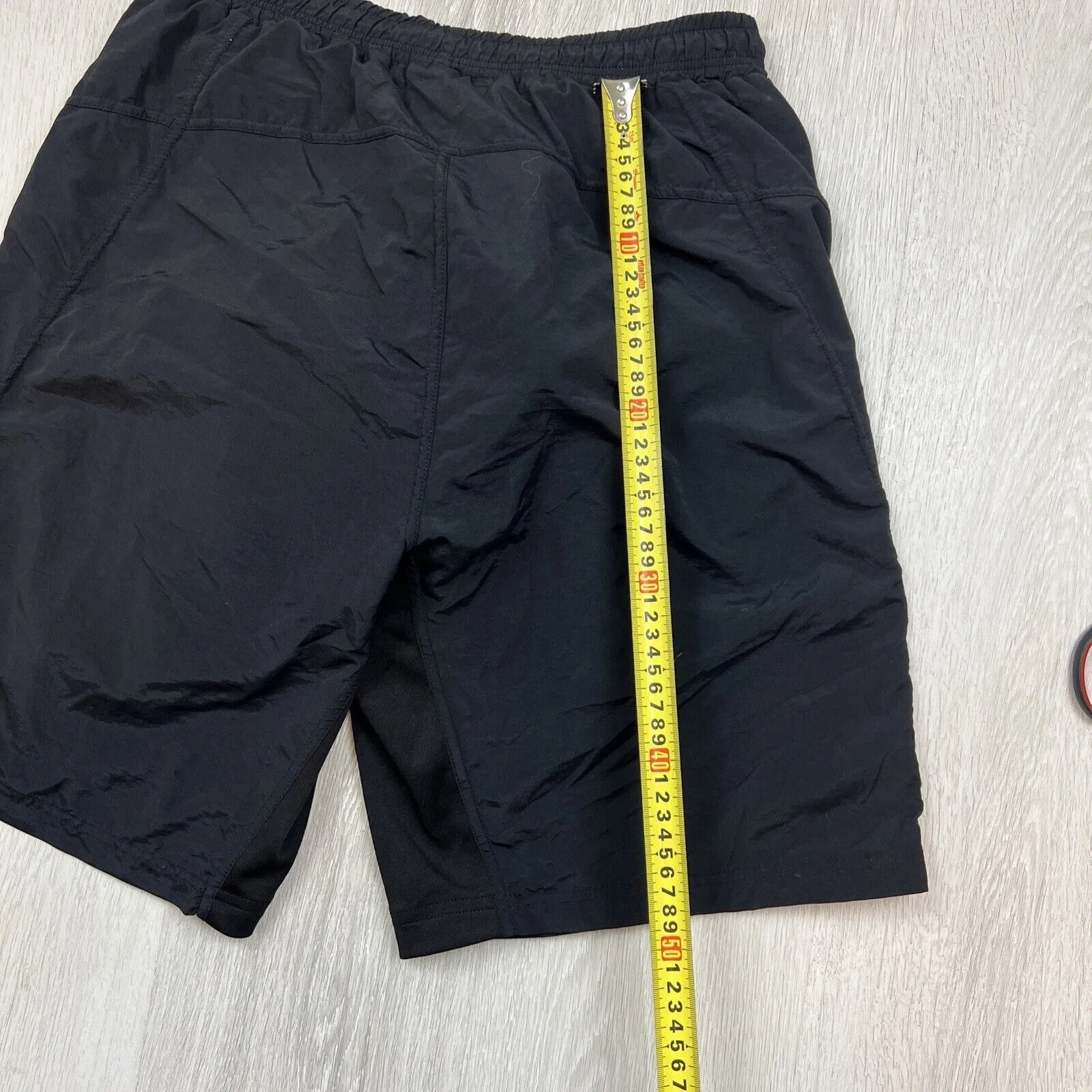 Fluid Mens Black Mountain Bike Cycling Shorts Size Large