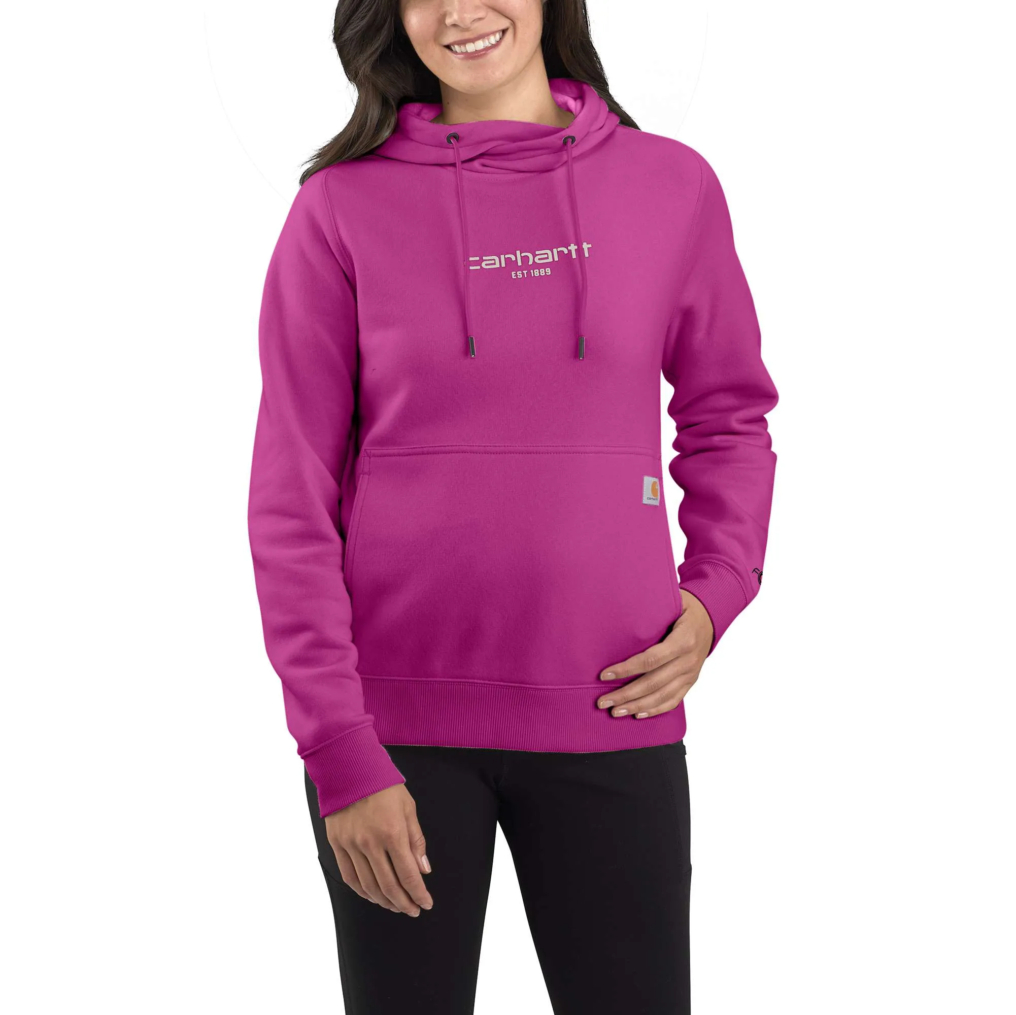 Force Relaxed Fit Lightweight Graphic Hooded Sweatshirt