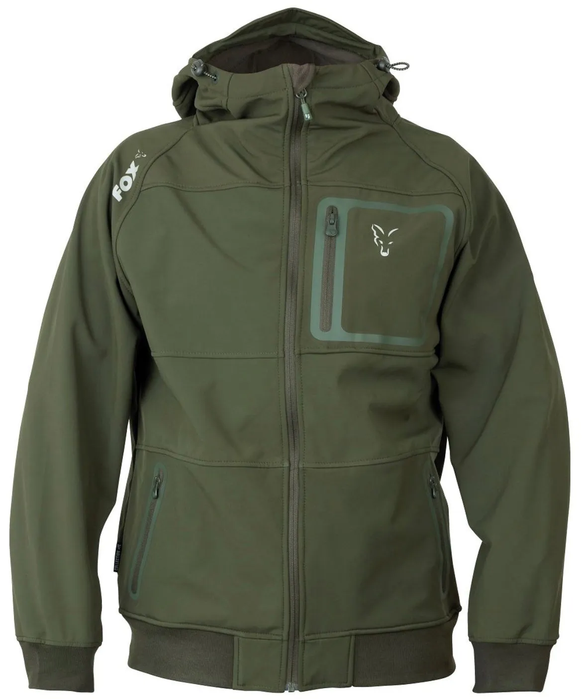 FOX collection Green / Silver Shell hoodie