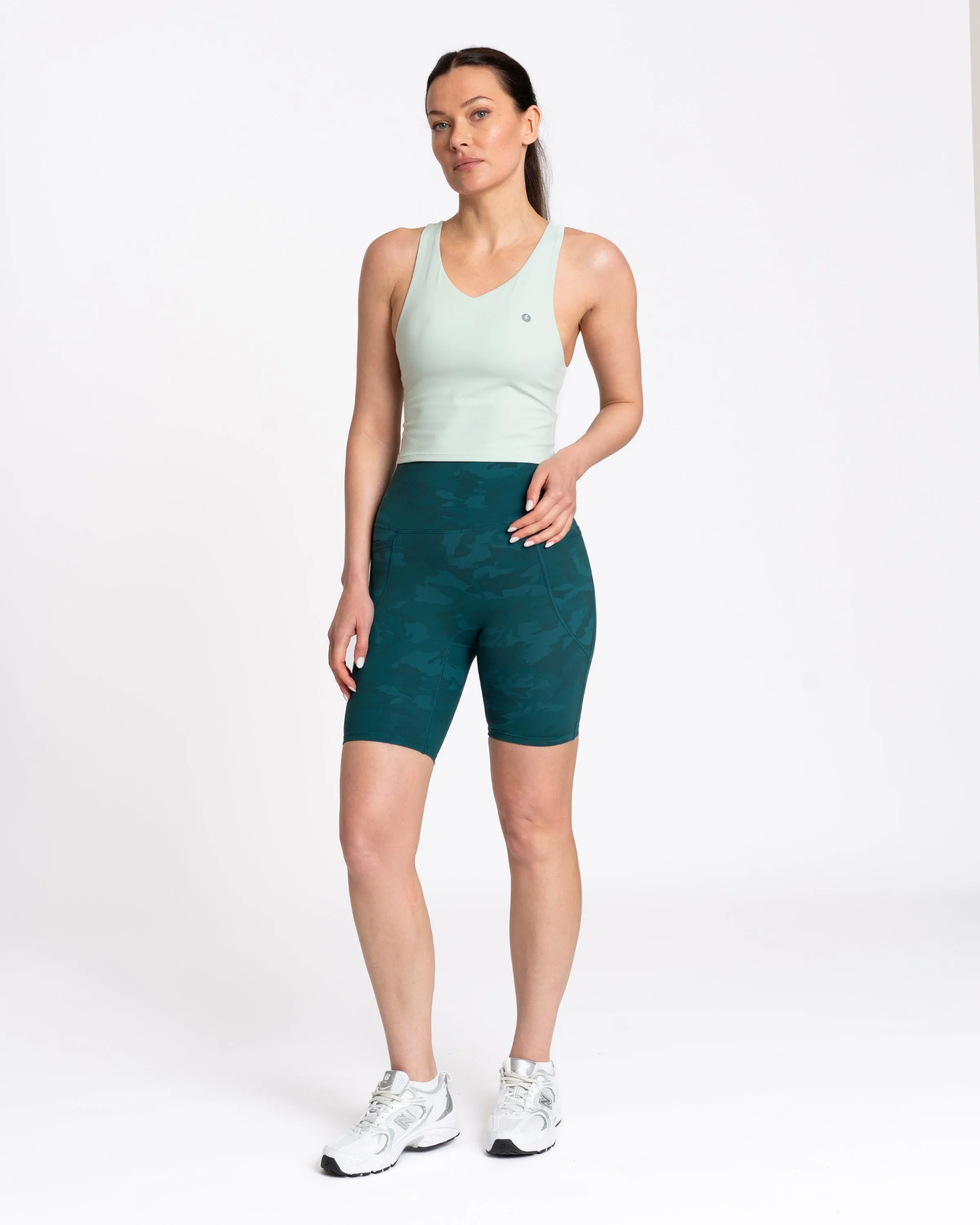 FreeLite 2.0 Cycling Shorts Petrol Camo