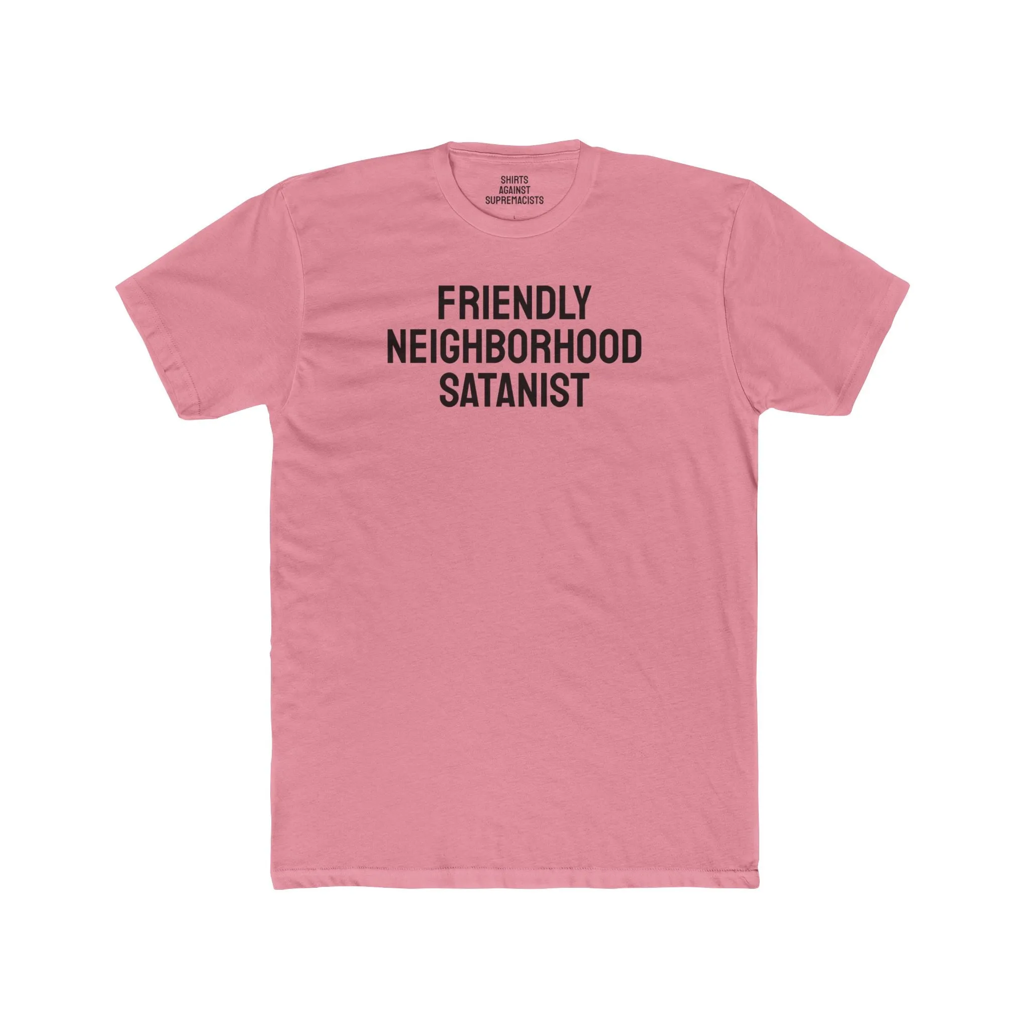 Friendly Neighborhood Satanist - Unisex Cotton Crew Tee