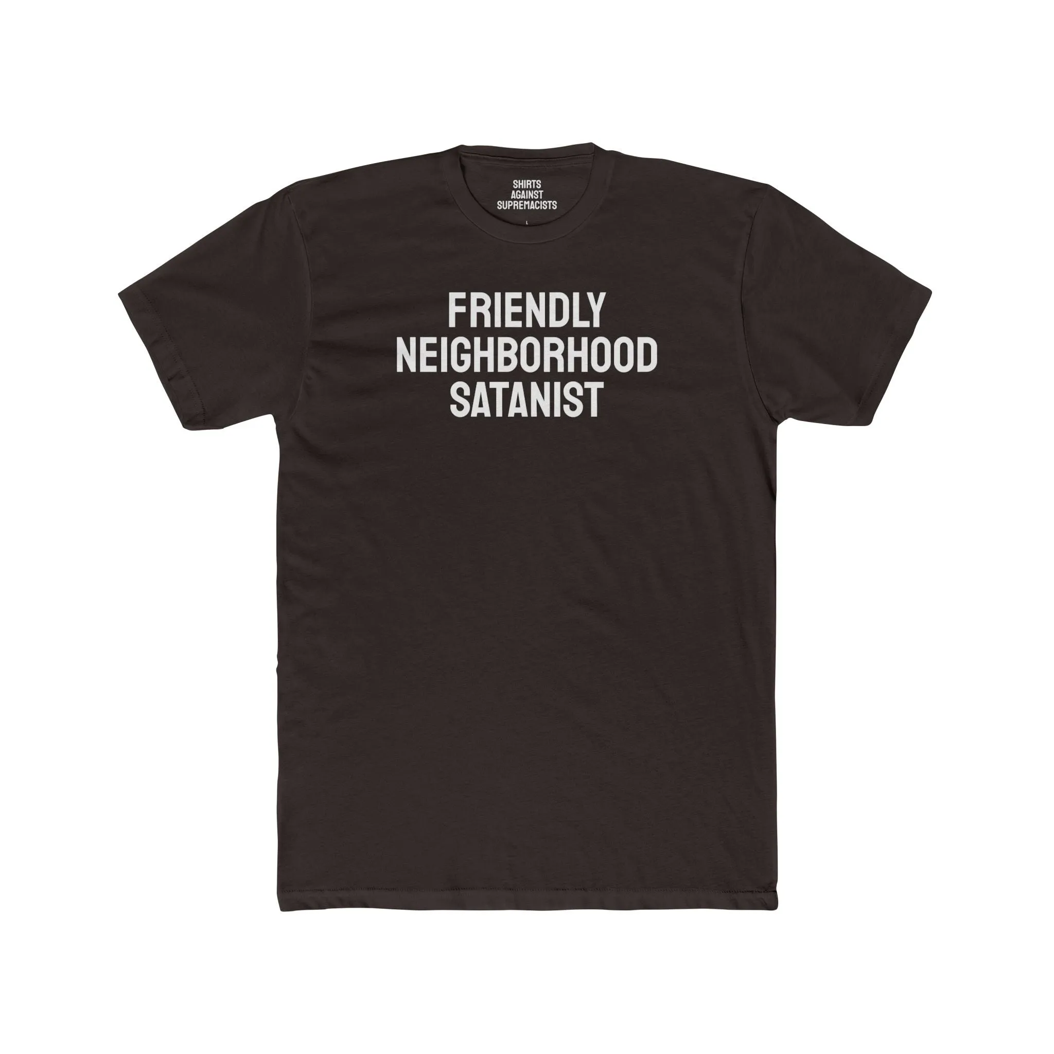Friendly Neighborhood Satanist - Unisex Cotton Crew Tee
