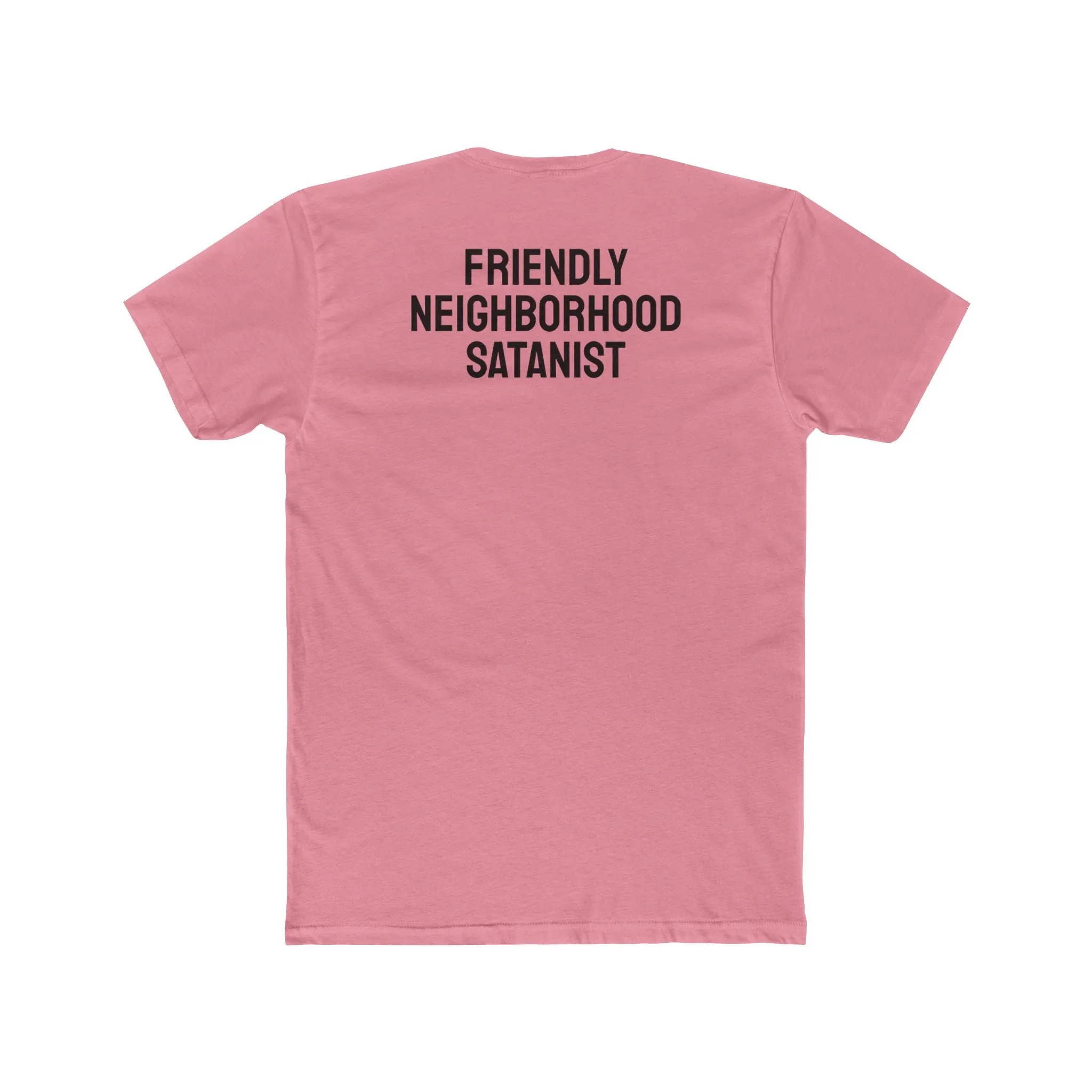Friendly Neighborhood Satanist - Unisex Cotton Crew Tee