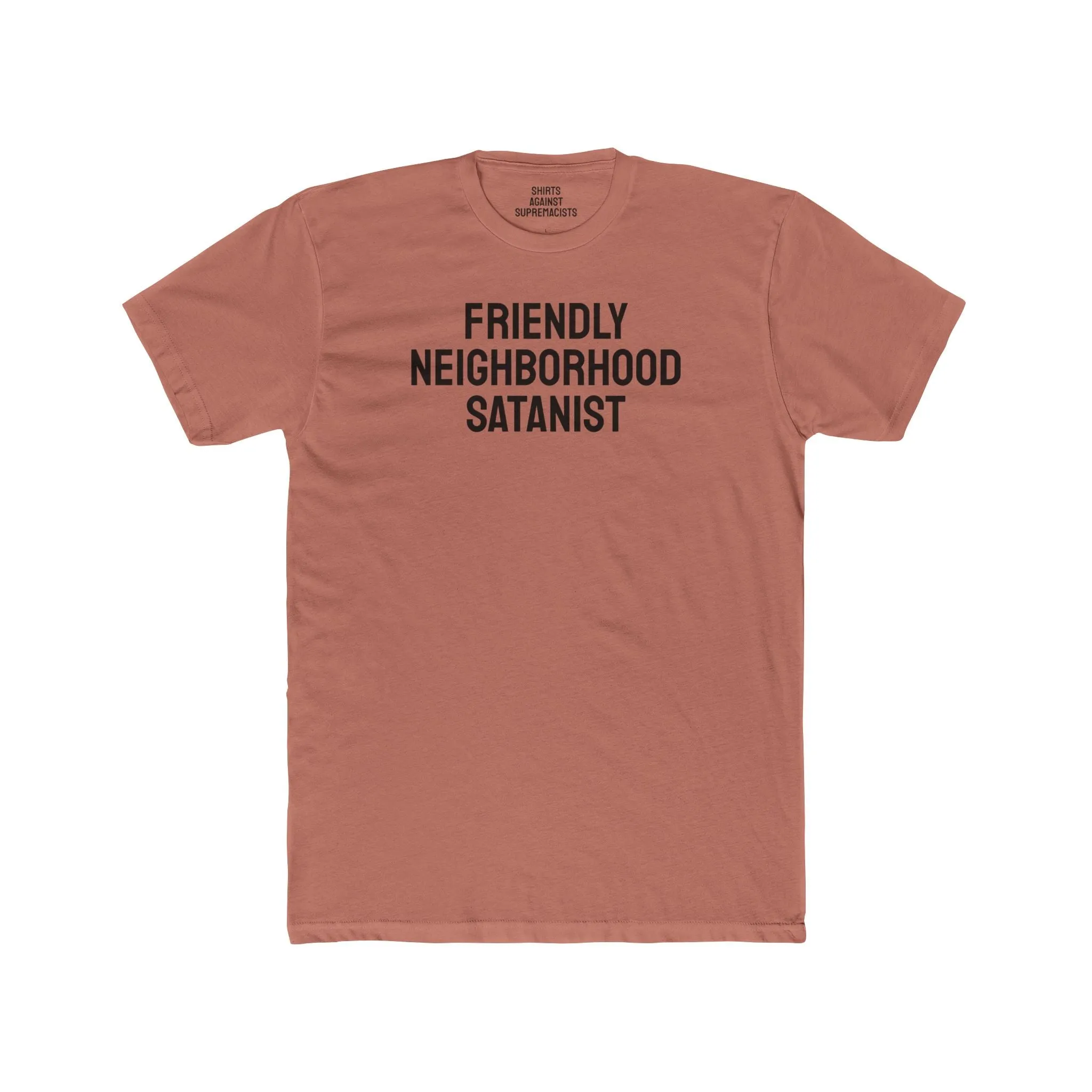 Friendly Neighborhood Satanist - Unisex Cotton Crew Tee
