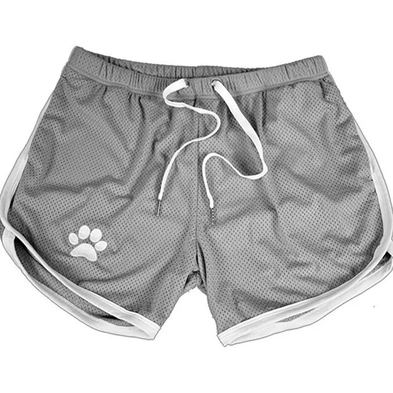 Gay Bear Paw Gym Shorts
