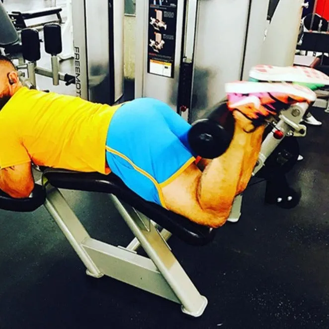 Gay Bear Paw Gym Shorts