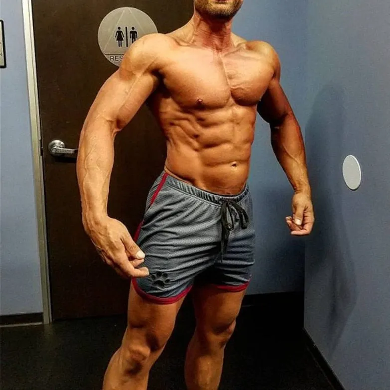 Gay Bear Paw Gym Shorts