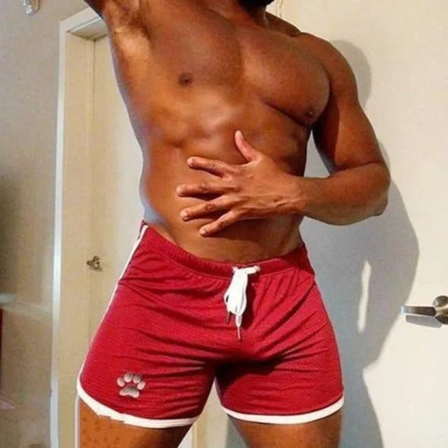 Gay Bear Paw Gym Shorts