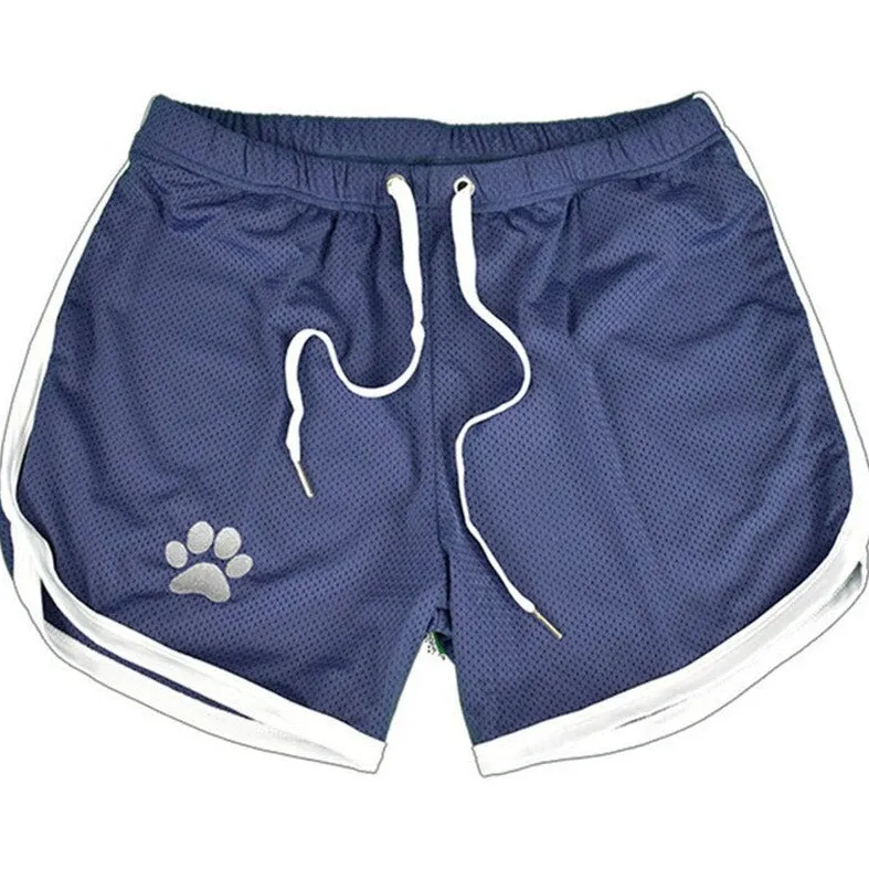 Gay Bear Paw Gym Shorts